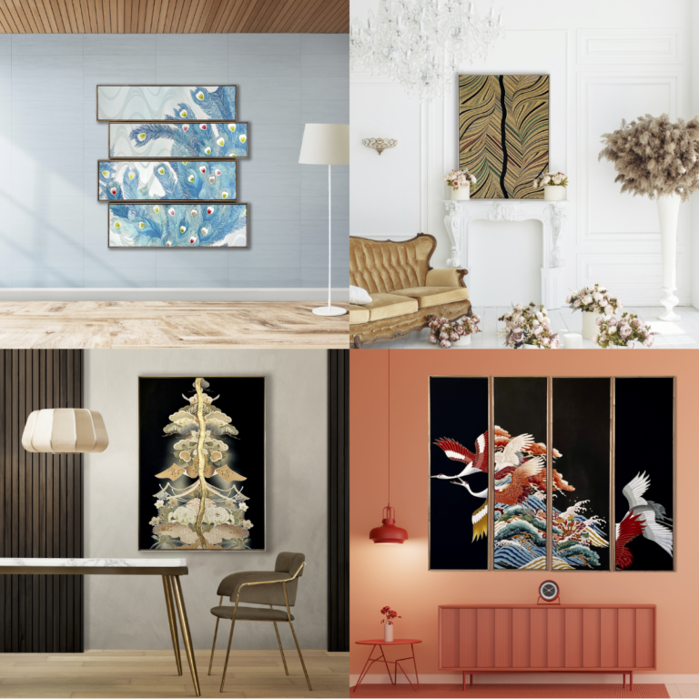 着物をアートに甦らせる"ikasu"が、中東最大規模のアートフェア World Art Dubaiに出展。のメイン画像