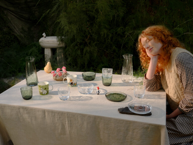 ムーミン アラビア初のグラスウェアコレクション、フィンランド製のユニークな新商品が登場のメイン画像