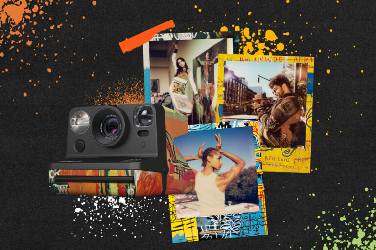 【MoMA Design Store】バスキアのアートがモチーフ、ポラロイドカメラ「Polaroid Now」の特別コレクションを発売のメイン画像