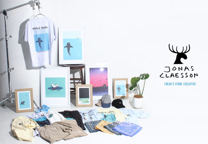 Jonas ClaessonとFREAK'S STOREがコラボレーション。様々なカルチャーを背景に描かれるアートを落としこんだアパレルアイテムを発売。のメイン画像