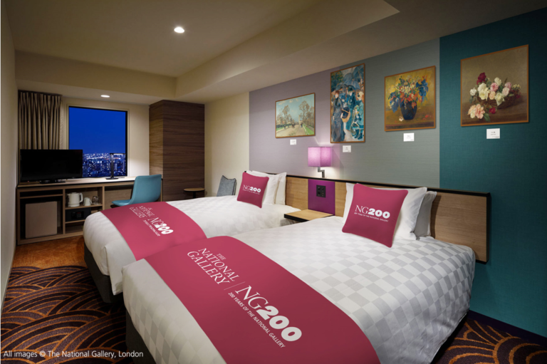 【サンシャインシティプリンスホテル】～イギリス国立美術館『ロンドン ナショナル・ギャラリー』設立200周年記念～“四季を感じる泊まれる美術館”をテーマとしたコラボレーションイベントを開催！のメイン画像