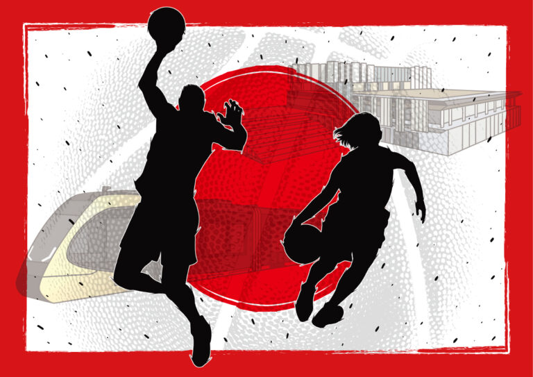 3x3と初コラボ！5月3日(金)より宇都宮で開催されるパリ2024オリンピック予選大会（3x3）のキービジュアルを、世界的アーティストの田村大さんが制作！のメイン画像