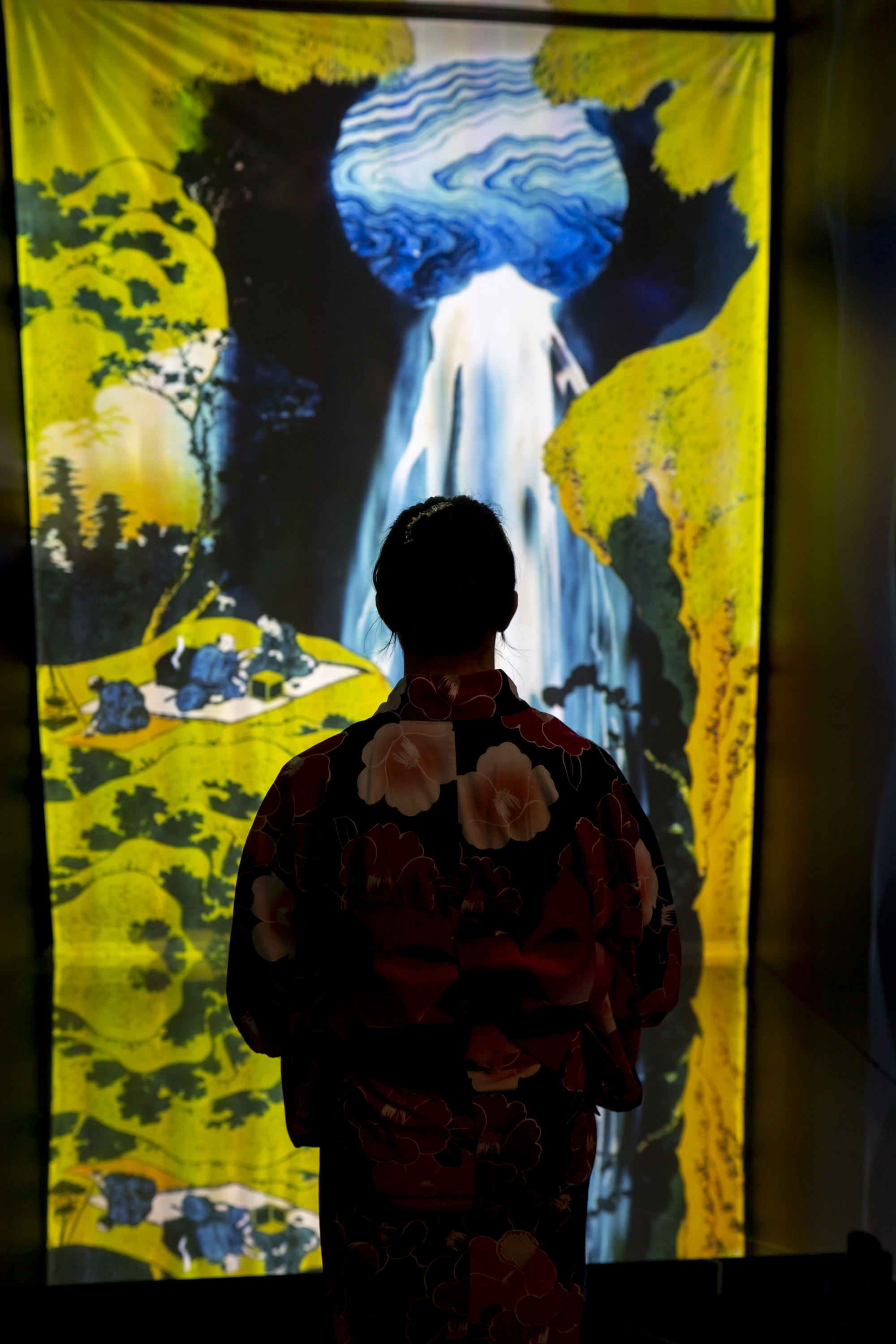 【開催中】一旗プロデュース「動き出す浮世絵展 MILANO」をイタリア・ミラノで開催。名古屋で8万人超を動員した体感型デジタルアートミュージアムが初の海外開催。公式記録写真を公開。のサブ画像11