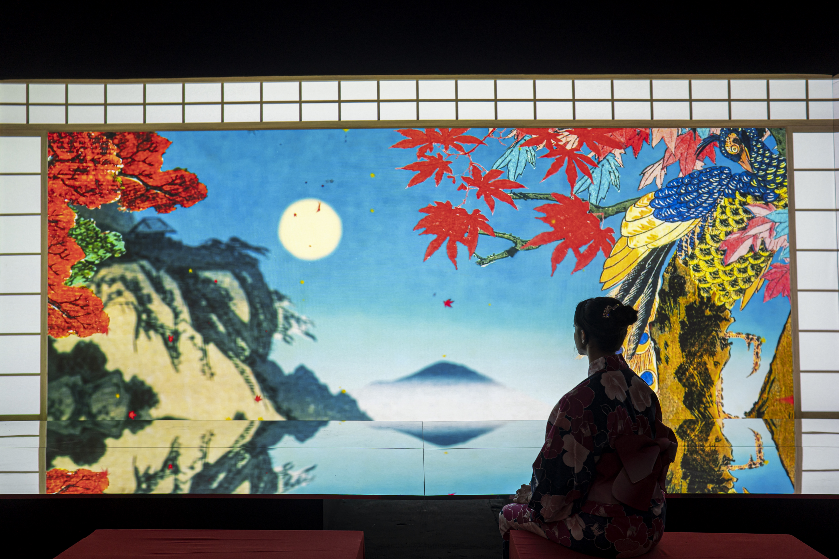 【開催中】一旗プロデュース「動き出す浮世絵展 MILANO」をイタリア・ミラノで開催。名古屋で8万人超を動員した体感型デジタルアートミュージアムが初の海外開催。公式記録写真を公開。のサブ画像12