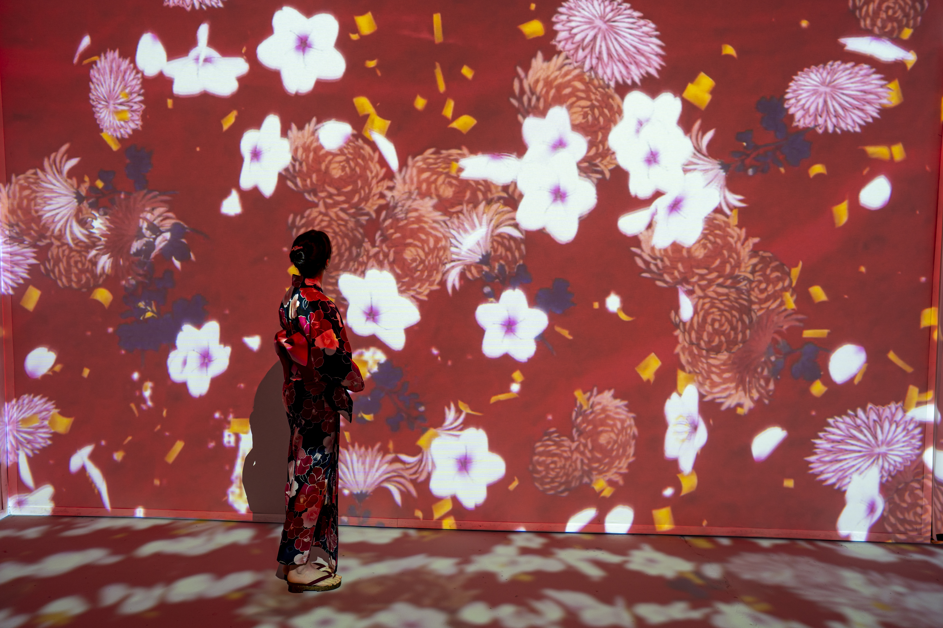 【開催中】一旗プロデュース「動き出す浮世絵展 MILANO」をイタリア・ミラノで開催。名古屋で8万人超を動員した体感型デジタルアートミュージアムが初の海外開催。公式記録写真を公開。のサブ画像8