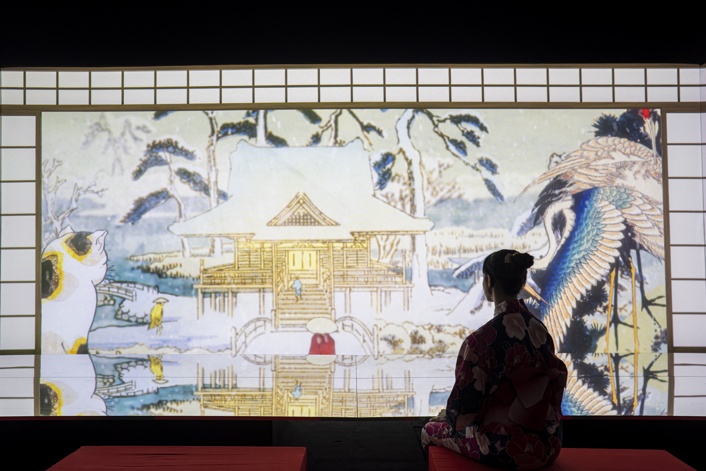 【開催中】一旗プロデュース「動き出す浮世絵展 MILANO」をイタリア・ミラノで開催。名古屋で8万人超を動員した体感型デジタルアートミュージアムが初の海外開催。コンセプトムービーを公開。のサブ画像17
