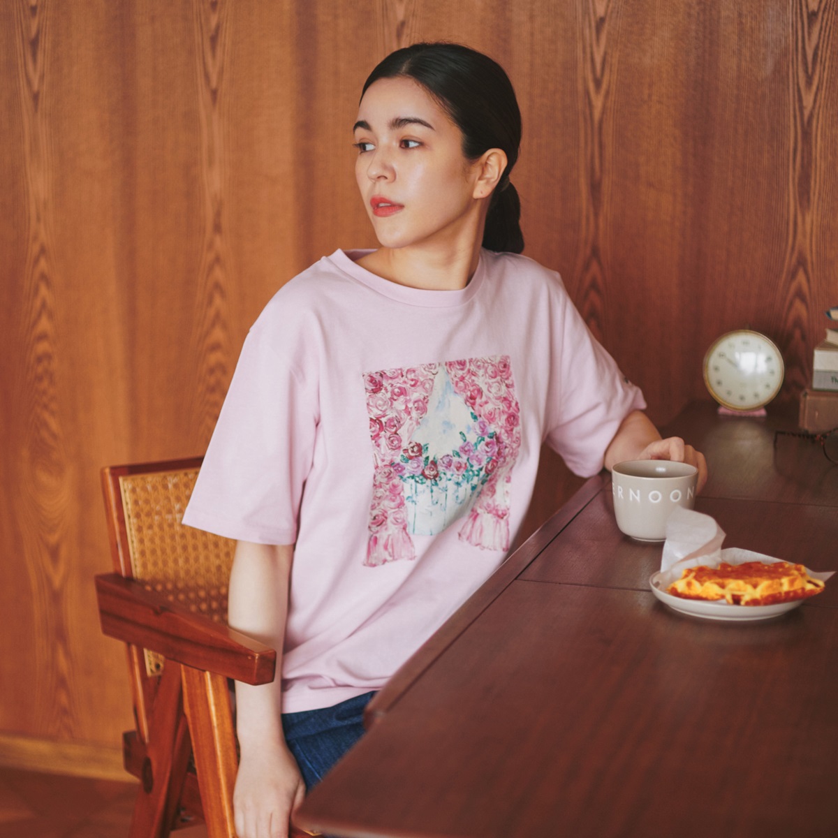 イラストレーター「maya Shibasaki」・フォトグラファー「岡崎直哉」とコラボレーション『Afternoon Tea T-shirt コレクション』4月24日(水)発売のサブ画像2