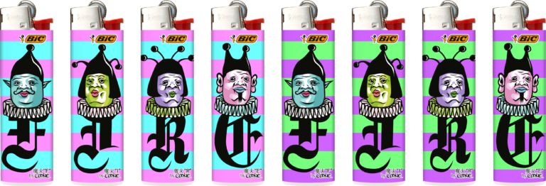 1,800回も着火！“ずっと使えて、ビックり！”なコラボシリーズ第3弾！野性爆弾くっきー！「魔火(マビ)ライター」 新発売！のメイン画像