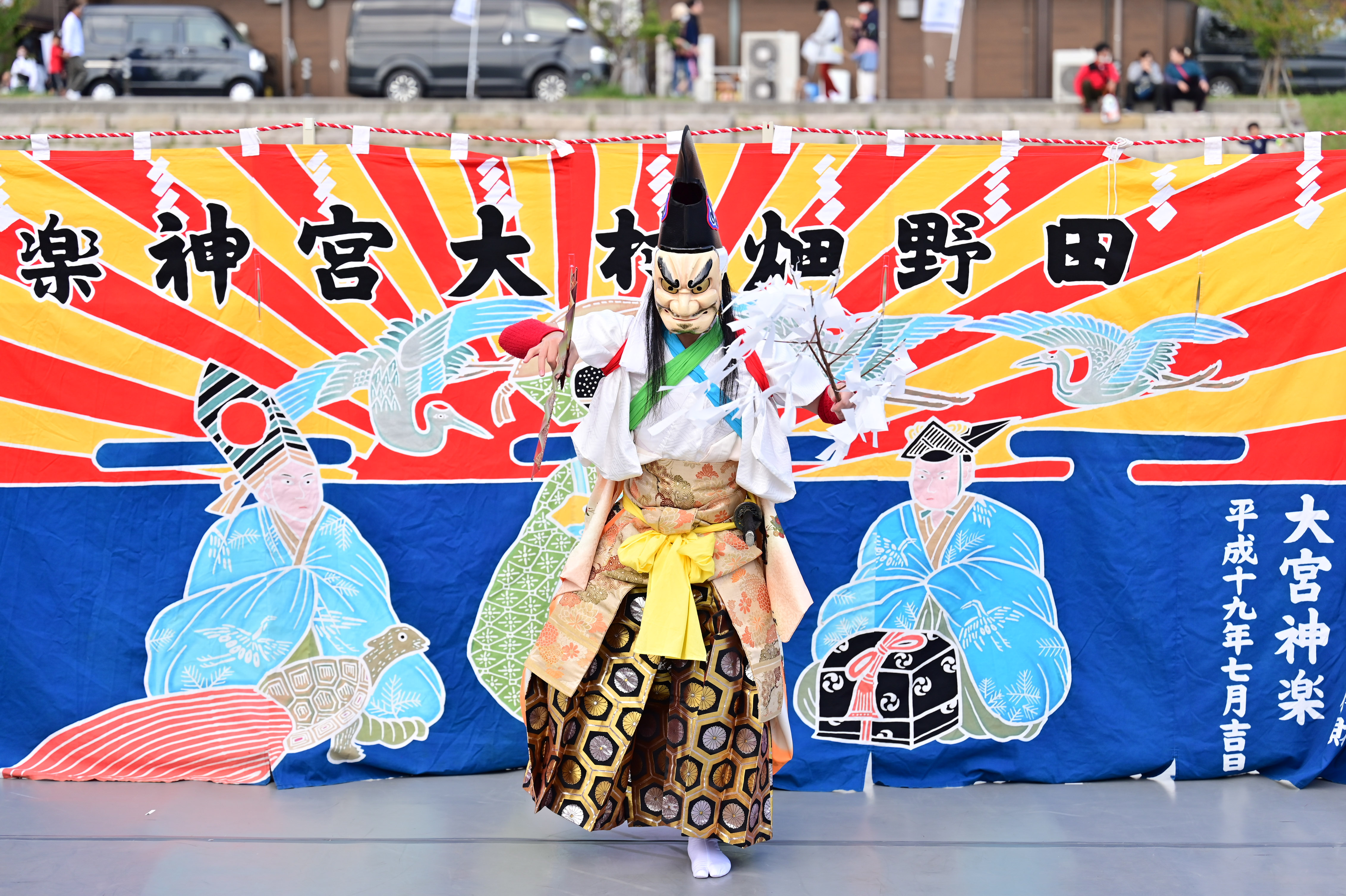 三陸国際芸術祭2024 訪レ（おとずれ）９月〜３月 開催決定！のサブ画像5_▲ 大宮神楽（岩手県田野畑村）-三陸芸能大発見サミット2023より-