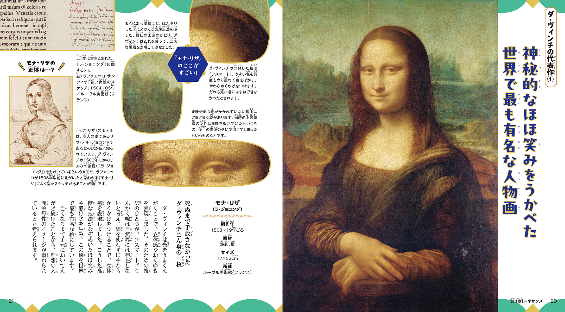 マンガとイラスト、豊富な作品画像で巨匠の人生、作品を読み解く！　親子でも楽しめる西洋絵画の世界。「はじめてのアート」に最適な１冊！のサブ画像5