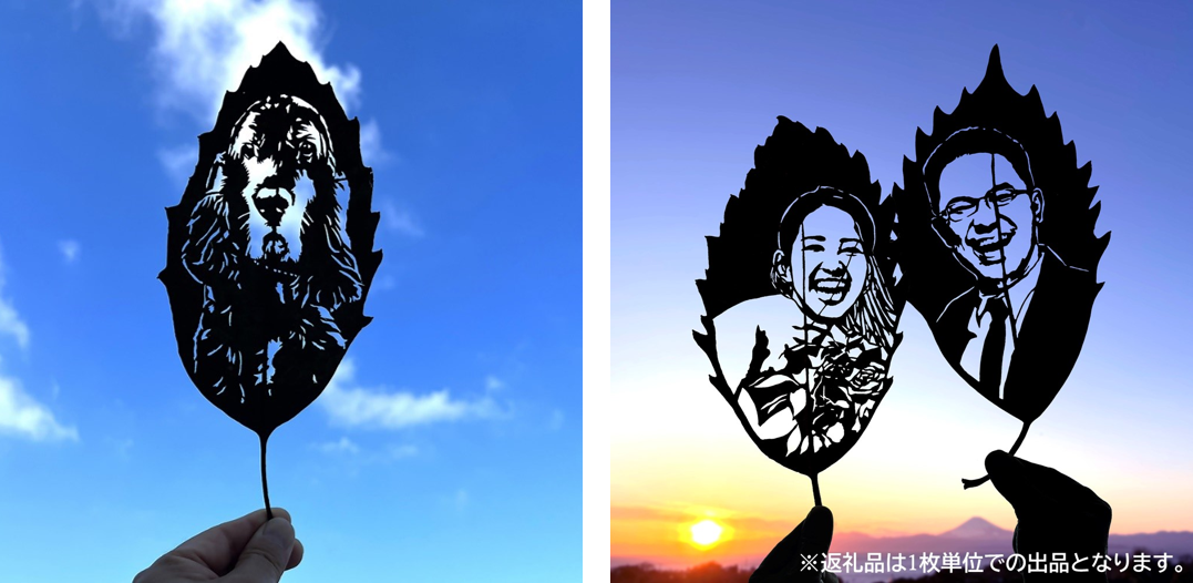 【横須賀市ふるさと納税】葉っぱがアートに変身？！のサブ画像1