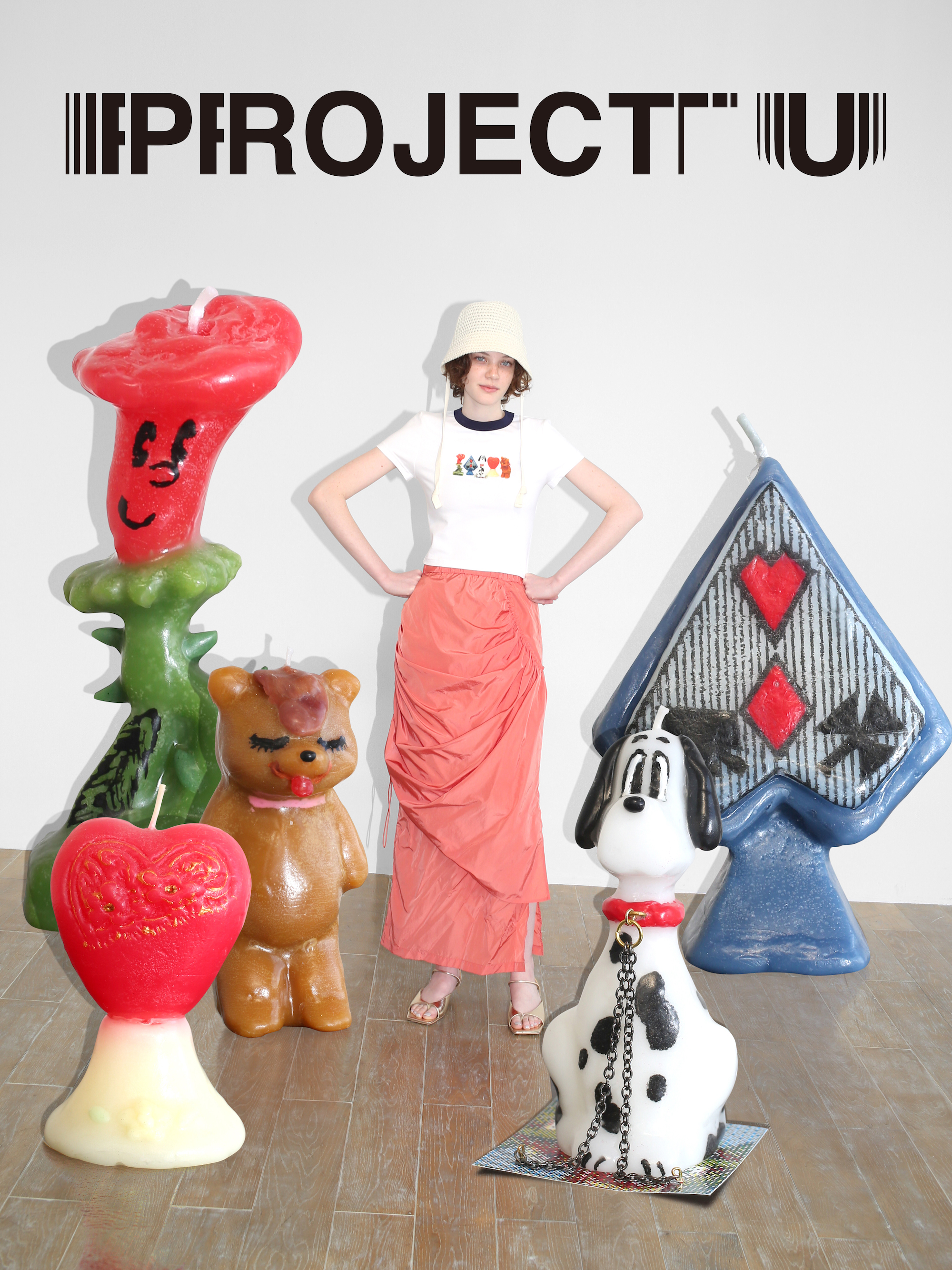MOUSSY（マウジー）が仕掛ける「アート×ファッション」プロジェクト “ PROJECT U（プロジェクト ユー）” 第14弾は、OLGA GOOSE CANDLEとの共同制作のサブ画像2