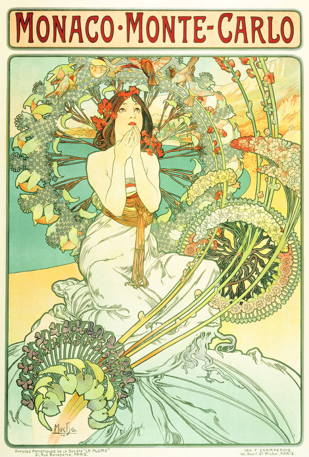 【MUCHA(ミュシャ)】地中海のヴァカンスへ誘う「モナコ・モンテカルロ」をイメージした新たな香りとアートピースのコレクションを新発売。のサブ画像2