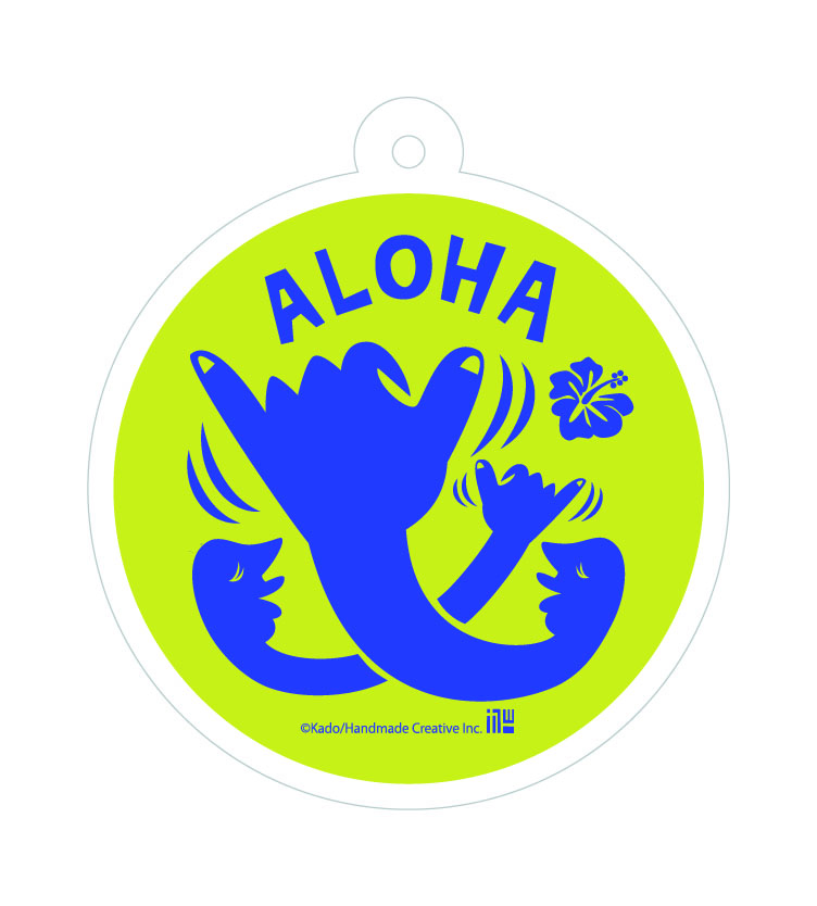 【サンシャインシティプリンスホテル】～門 秀彦氏とコラボレーション「南国リゾート」を演出～ “ALOHA”をテーマにしたコンセプトルームおよびレストランメニューを販売のサブ画像5_オリジナルアクリルキーホルダー(イメージ)