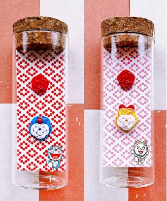 大人気ドラえもん＆ドラミちゃんアクセ再登場！ピアス・イヤリング・ピンズ・かんざしなどオンラインショップで一度完売になったキュートで美しい水引アクセサリーを一挙蔵出し！のサブ画像2
