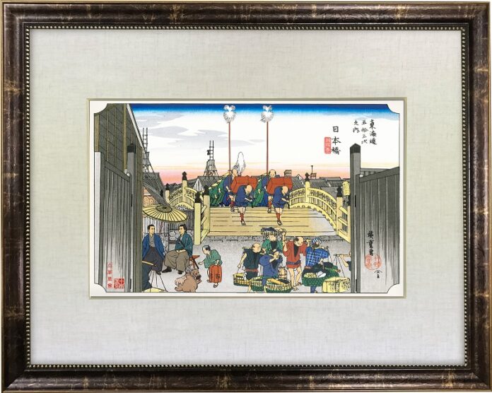 疾風龍馬！浮世絵・東海道五十三次で蘇る龍馬が見た景色…坂本家公認！東海道を疾風のごとく駆け抜けた坂本龍馬を浮世絵で再現のメイン画像