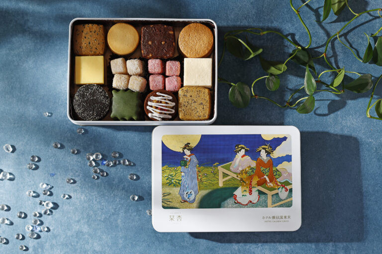 【ホテル雅叙園東京】ホテル内を彩るアートをモチーフにした夏季限定デザイン「クッキー缶・夏の夜」を新発売のメイン画像