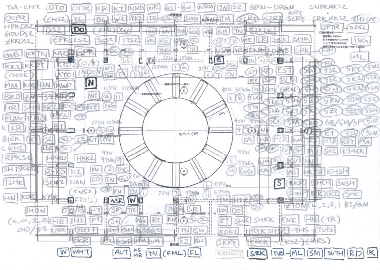 【銀座 蔦屋書店】南依岐 個展「藝核一如」を6月8日（土）より開催。吹き抜けの会場を使い、円形の巨大なインスタレーション作品を発表。のメイン画像