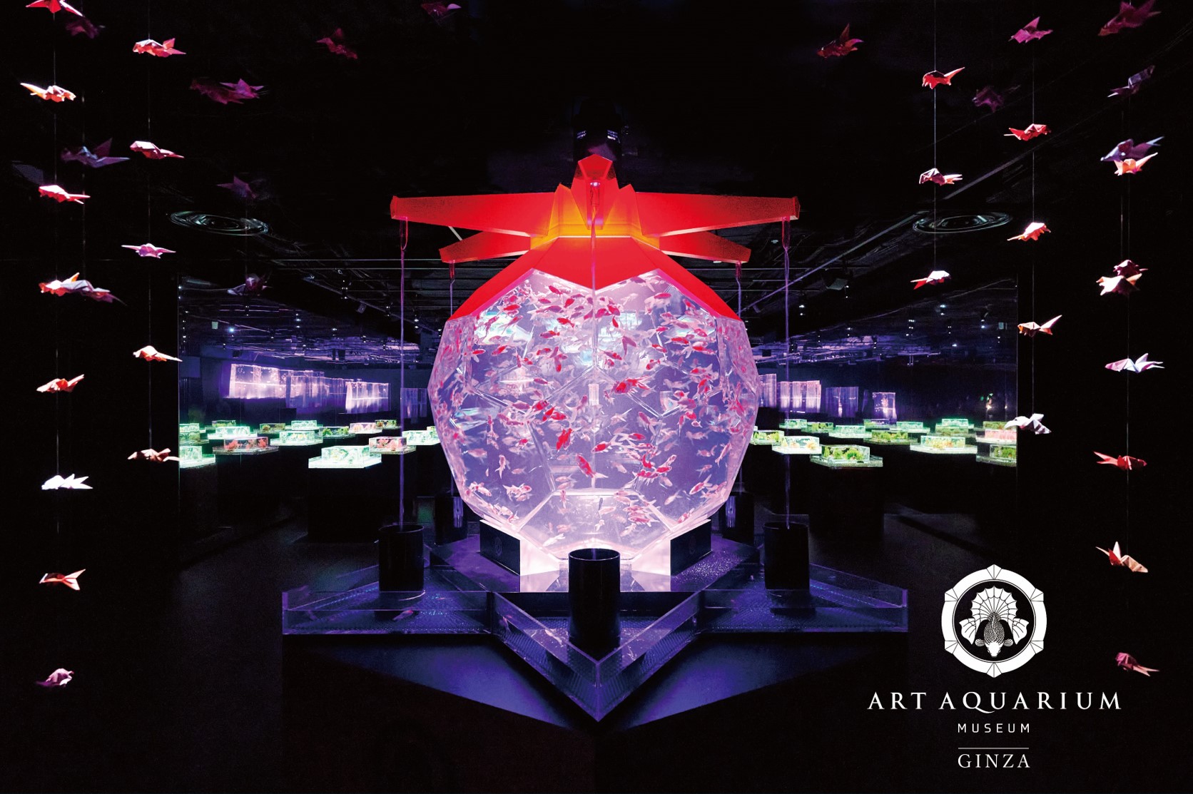 贅沢すぎる限定スイーツ♪と金魚アート鑑賞を銀座三越で楽しむ！　アートアクアリウム美術館×みのる食堂 初夏コラボ　桃まるごと！贅沢スイーツセットプランが登場のサブ画像4