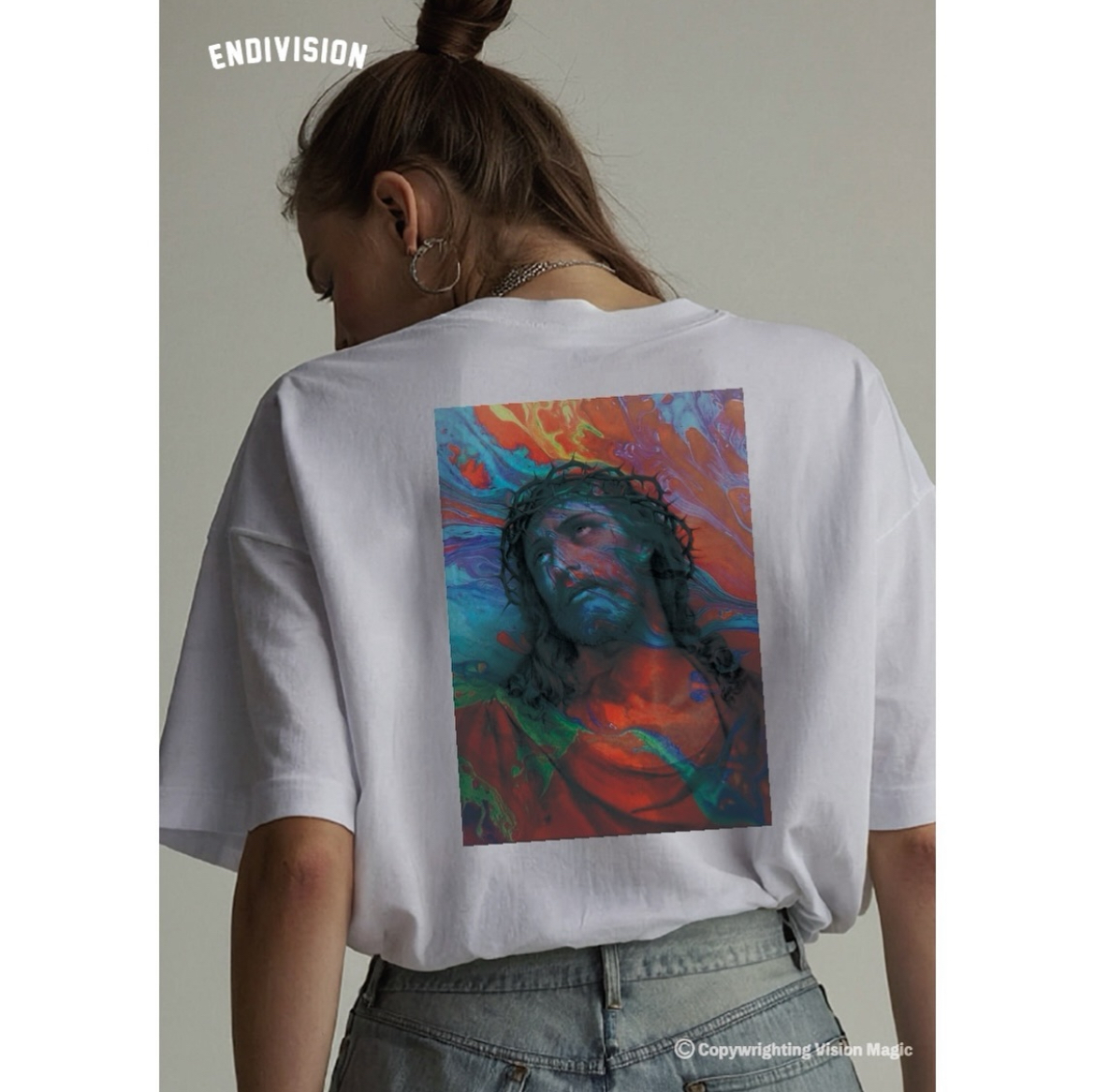 アートは個性。Tシャツをキャンバスに見立て描くアートを表現するＴシャツブランド【endivision】がローンチ。のサブ画像2