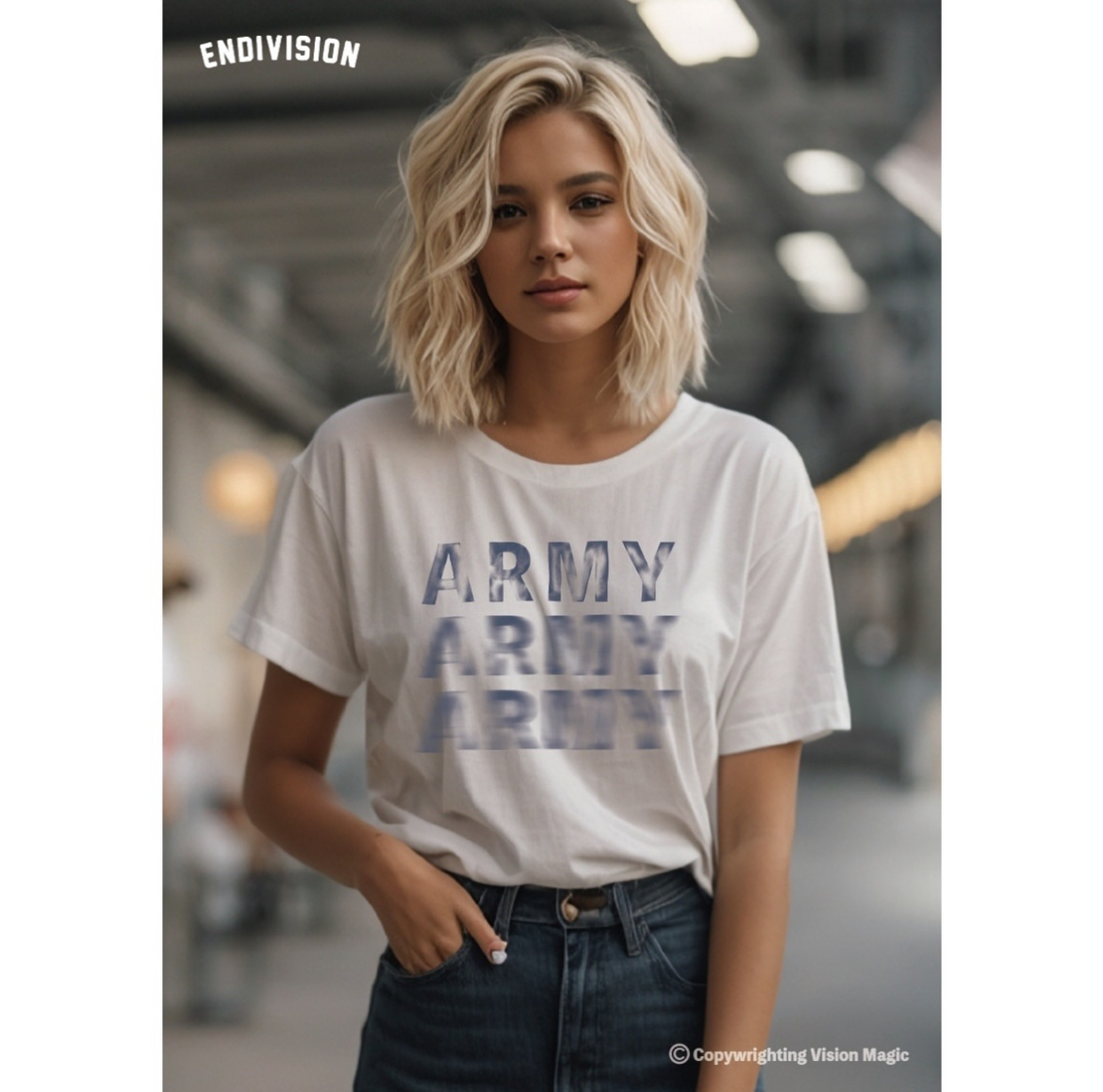 アートは個性。Tシャツをキャンバスに見立て描くアートを表現するＴシャツブランド【endivision】がローンチ。のサブ画像3