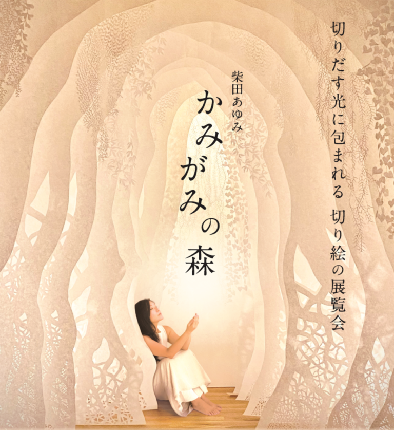 北陸初「柴田あゆみ かみがみの森―切りだす光に包まれる切り絵の展覧会―」 開催決定！！のメイン画像