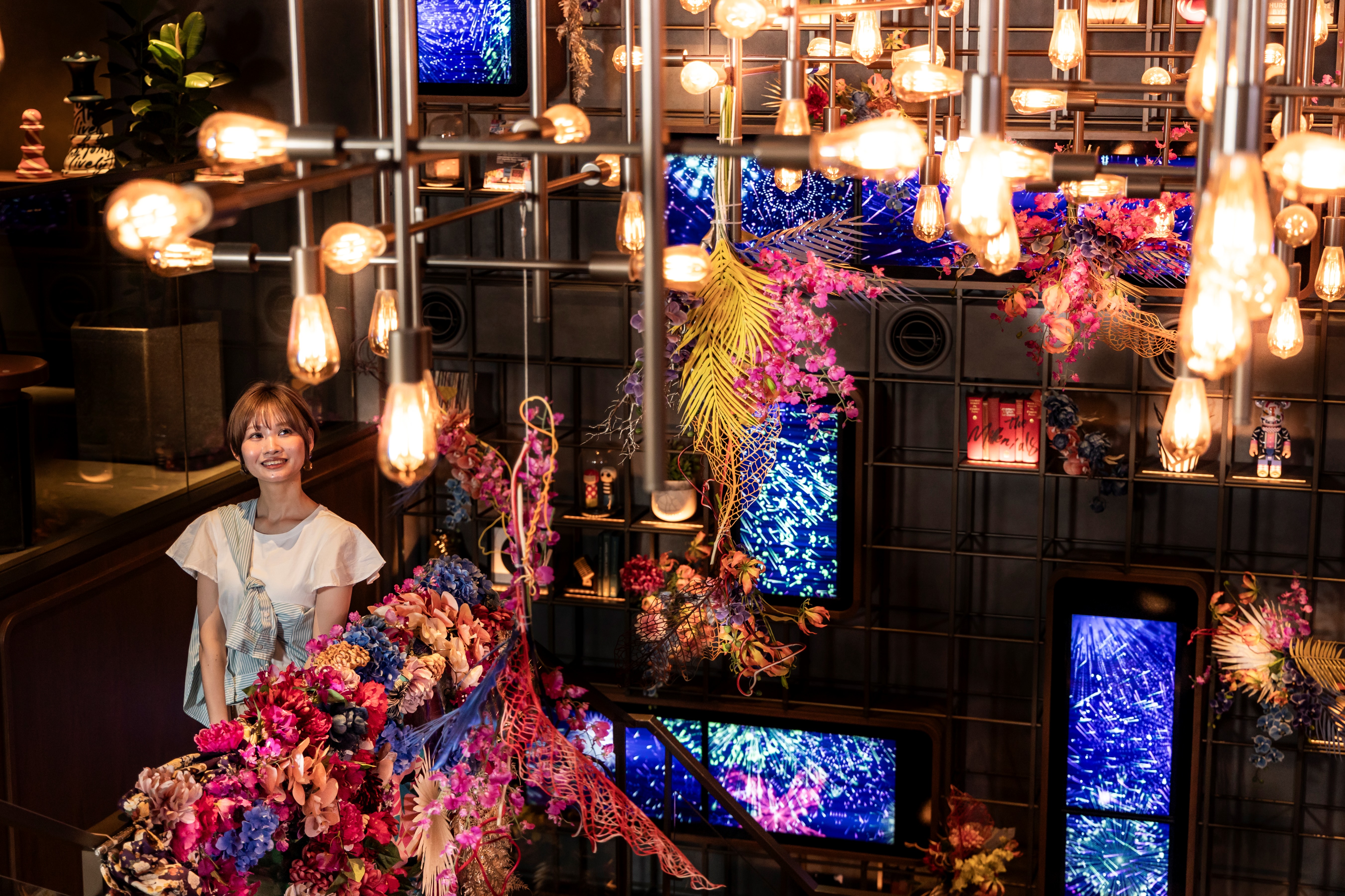 ホテルで楽しむ新しい博多の夏祭り！ライフスタイルホテル「THE LIVELY 福岡博多」にて“百花繚乱”をテーマにしたフラワーアートともつ鍋が楽しめる屋台が期間限定で新登場のサブ画像4