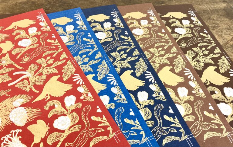 環境への配慮から生まれた紙ベースの真鍮転写箔「BLOCKING FOIL（ブロッキングホイル）」をテスト販売のメイン画像