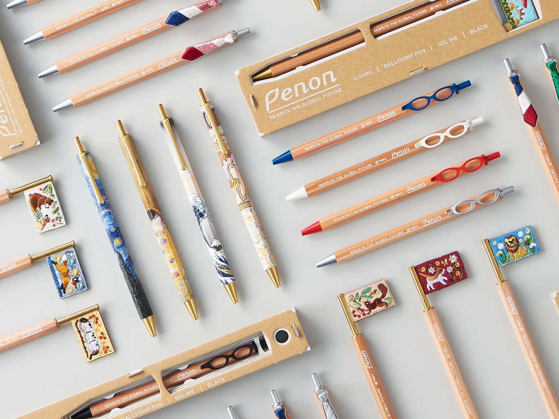 エシカル文具PENON、浮世絵と新版画の風景画を集めた新しいアートセレクション「PENON日本百景シリーズ」誕生のサブ画像6