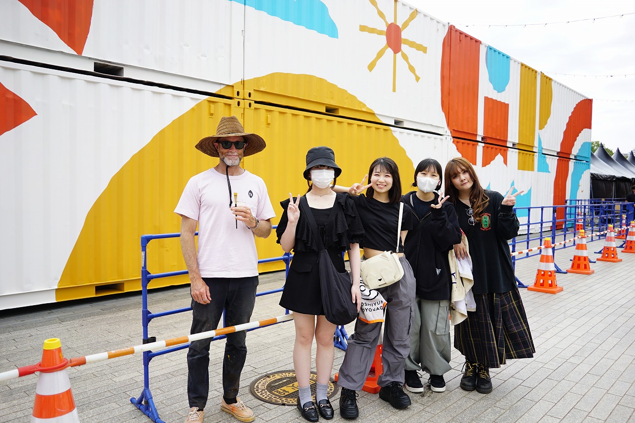 【モード学園】人気音楽フェス『GREENROOM FESTIVAL』で海外アーティストの大型アート作品制作をサポートのサブ画像10