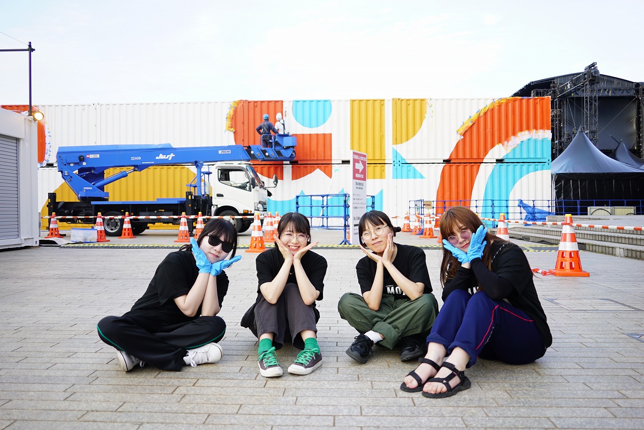 【モード学園】人気音楽フェス『GREENROOM FESTIVAL』で海外アーティストの大型アート作品制作をサポートのサブ画像8