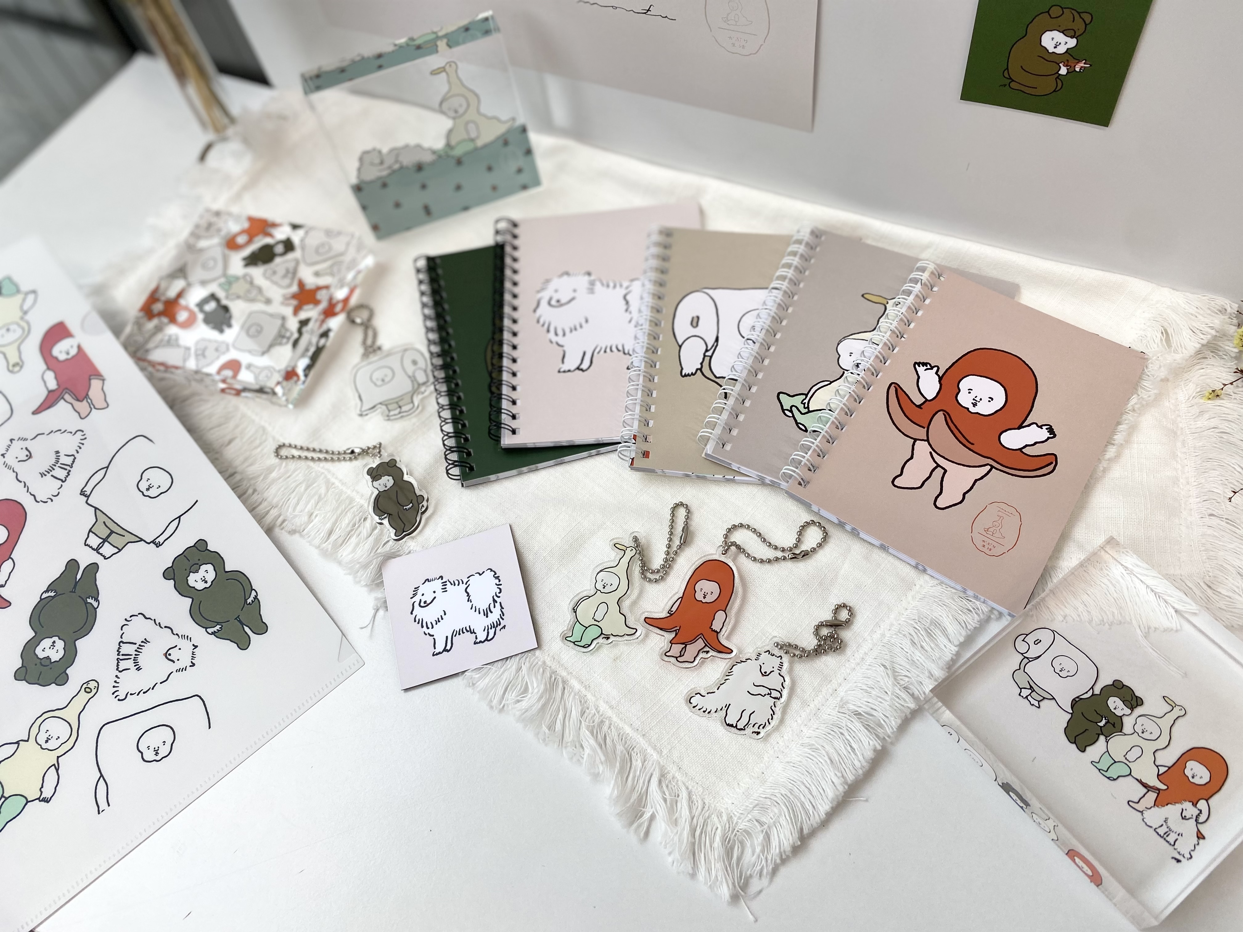 イラストレーターのナガキパーマ企画展「かぶり生活 おひろめPOP UP」をツクル・ワーク新宿センタービル店で開催のサブ画像4