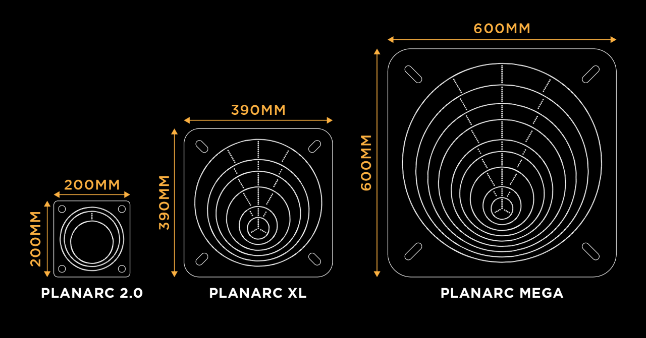 【新商品・無心で神アート】特大サイズのアート定規「Planarc XL＆MEGA」今までにないアートへの没入感、創造力の新境地へ。6/20にMakuakeにて予約販売開始のサブ画像2