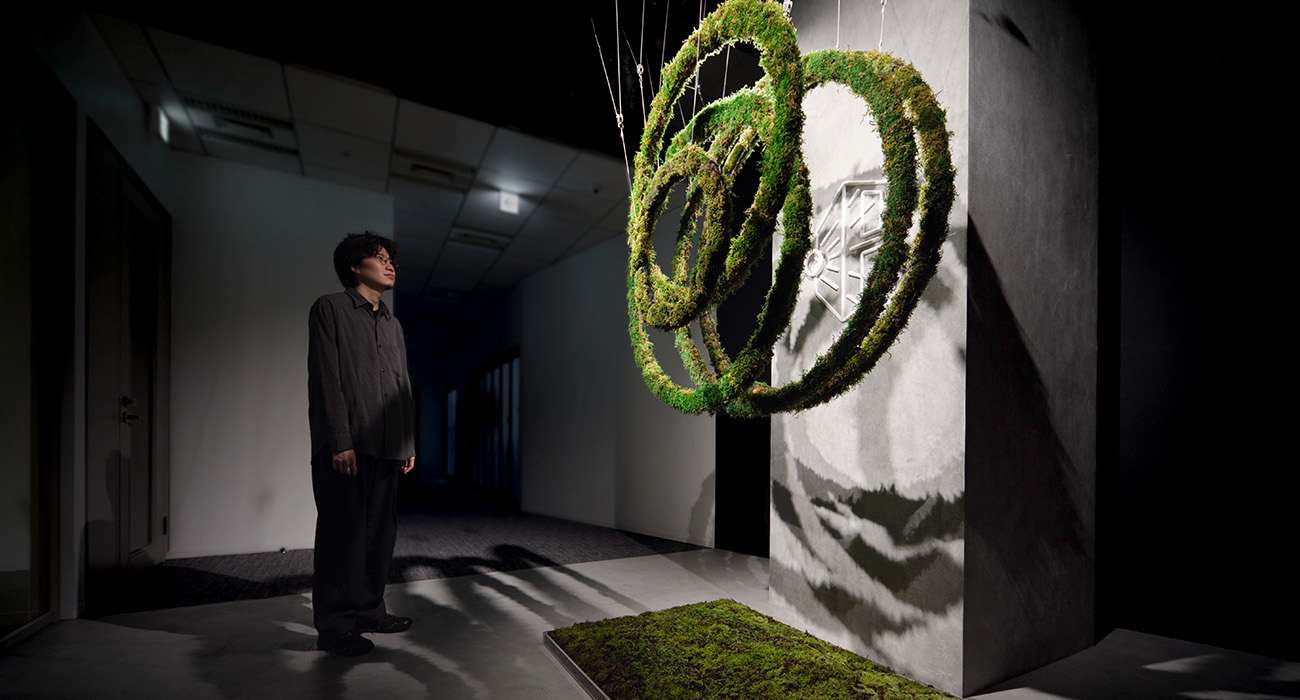 地球温暖化がテーマ　「苔」が地球環境に与える「ととのい」を表現したデジタルアート展示『PLAN（E）T』公開のサブ画像2