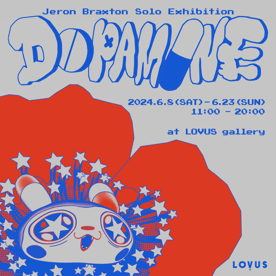 【LOVUS gallery】Jeron Braxtonによる Solo Exhibition 