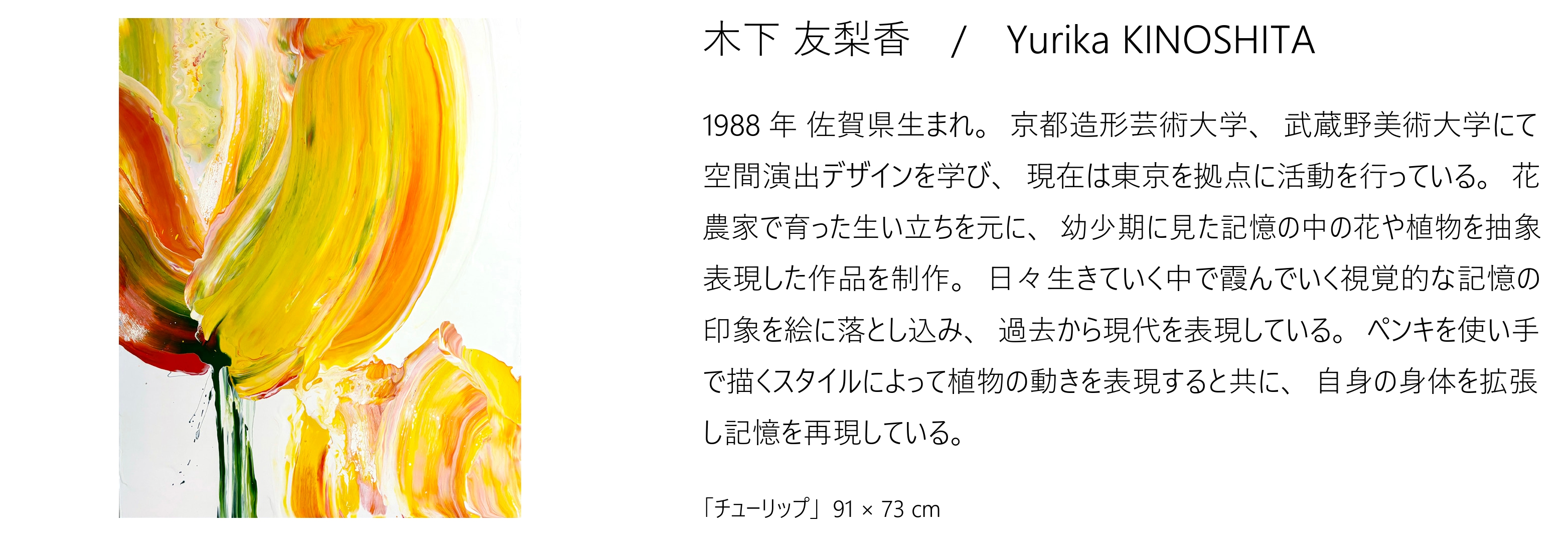 ギャルリーためなが《 Emerging Visions(エマージング・ヴィジョン）展 》開催のご案内（7月6日(土)～東京・銀座）のサブ画像3