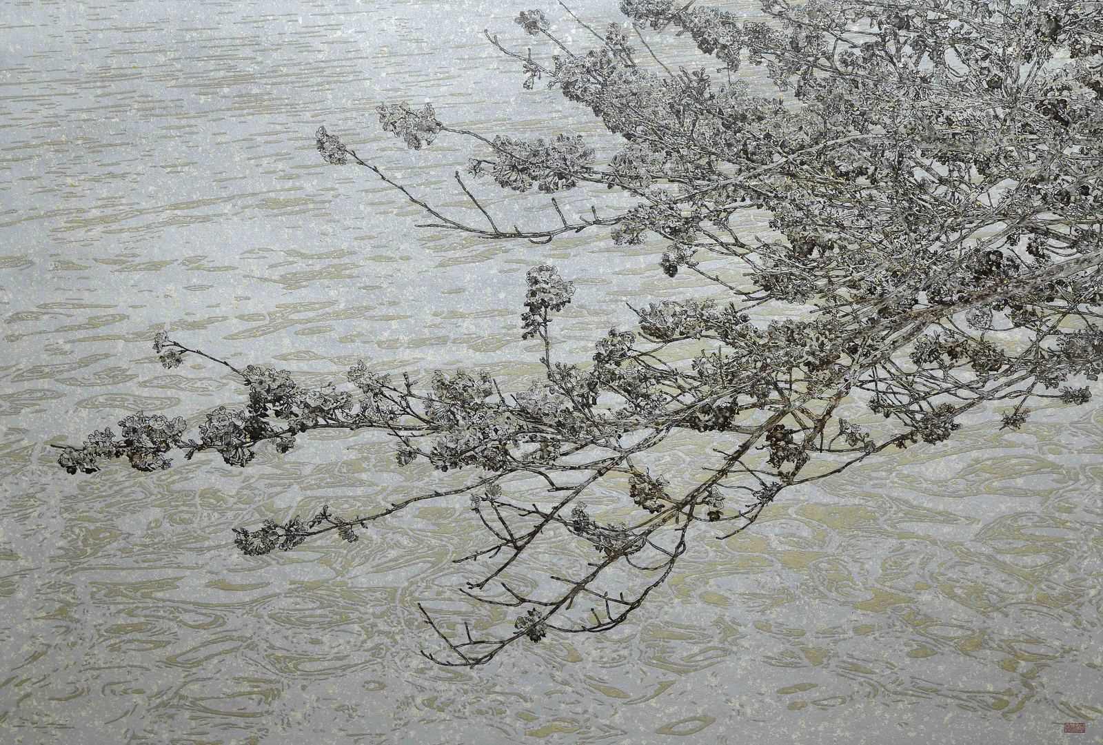 ギャルリーためなが京都《にっぽんの夏 アートの夏 ー Summer • Japan • Art》　　開催のご案内のサブ画像2_water shape