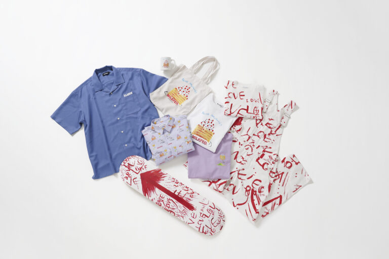 アーティスト大宮エリーとXLARGE、X-girl、MILKFED.のコラボレーション商品が発売のメイン画像