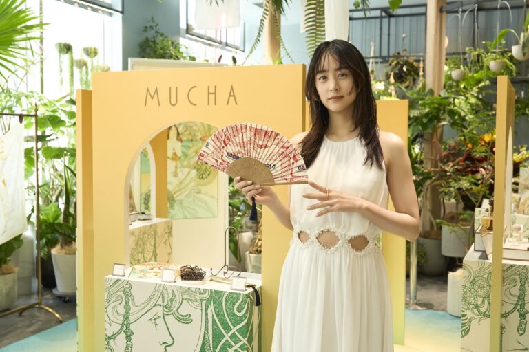 【MUCHA(ミュシャ)】ブランド初のポップアップストアが本日より日本橋にオープン。一足先に俳優の山本美月さんが来場。のメイン画像
