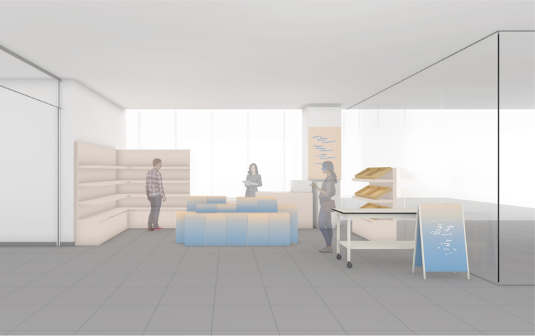 ヘラルボニーが店舗コンセプト・空間設計を担当した、つくば市新事業となる店舗「融点」が市役所内にて6月27日オープンのメイン画像