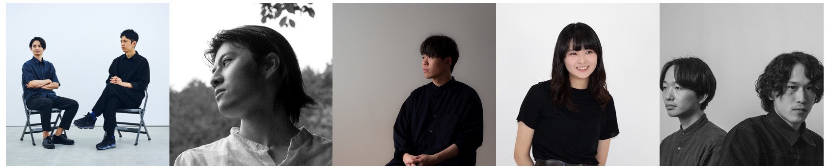 日本最大級のデザイン＆アートフェスティバル「DESIGNART TOKYO」。2024年度の若手クリエイター支援プログラム「UNDER 30」に才能あふれる5組のクリエイターが選出！のサブ画像1_左からAAAQ ©Andraditya Dhanu Respati／Hiroto Ikebe photo by Kodai Mizuguchi／HOJO AKIRA／Saki Takeshita ©Yuki Kawazoe／Straft