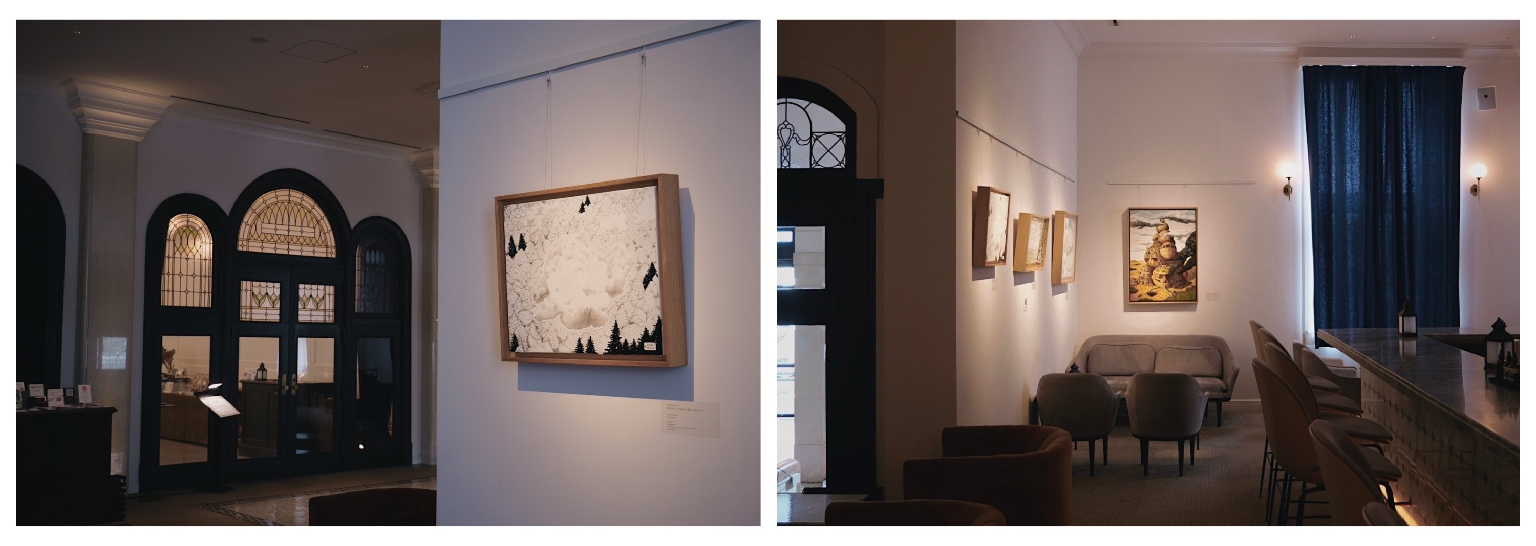 北海道の夏の美しさを彩る「D[di:] Mai Kuwahara」氏の展示「あのはなしのつづき」が、建築美を感じるUNWIND HOTEL & BAR 小樽の「UNWIND GALLERY」にて開始のサブ画像2