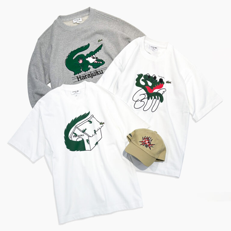 ラコステ原宿店限定 My Lacoste Artist Program Vol.3添田奈那との限定アイテムが登場のメイン画像