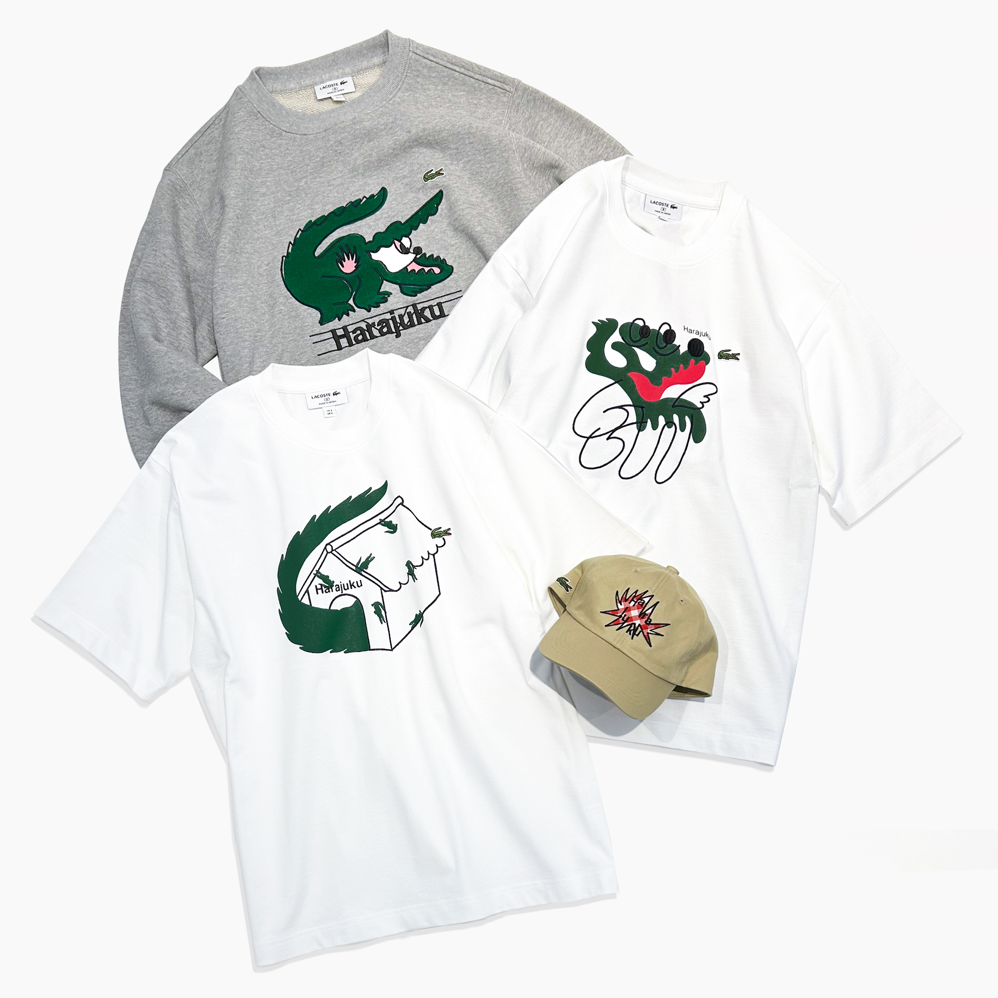ラコステ原宿店限定 My Lacoste Artist Program Vol.3添田奈那との限定アイテムが登場のサブ画像1