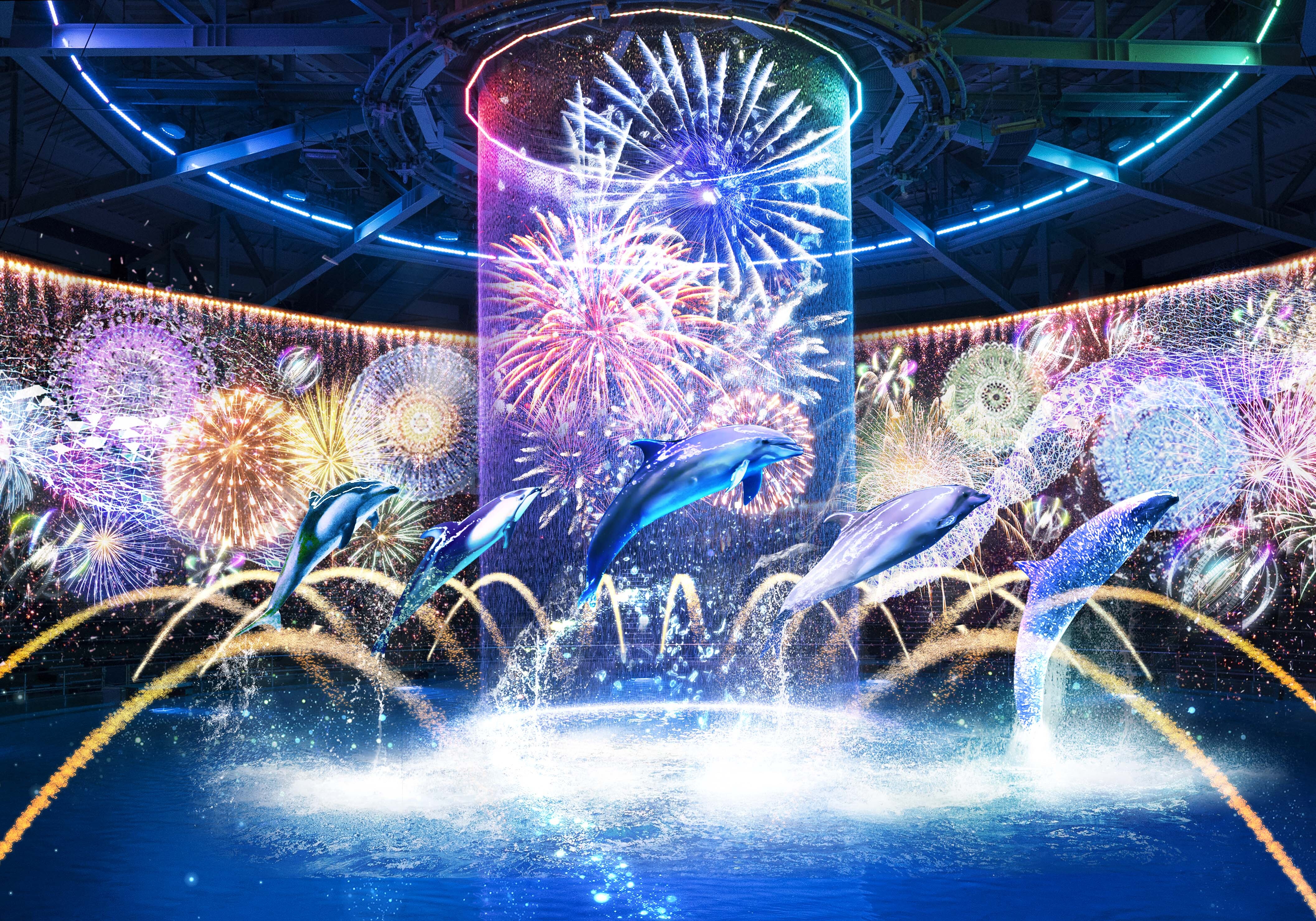 ネイキッド×アクアパークの大人気イベント、今年は海の世界の花火祭りがテーマのサブ画像7