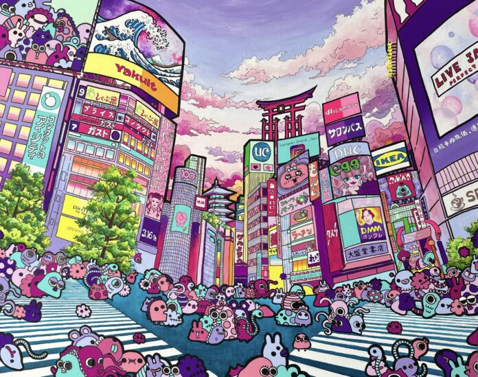 スペイン生まれ日本育ちのアーティストElenaが伊勢丹新宿店で「Elena Solo Exhibition　-Bon voyage!-」を初開催！のメイン画像