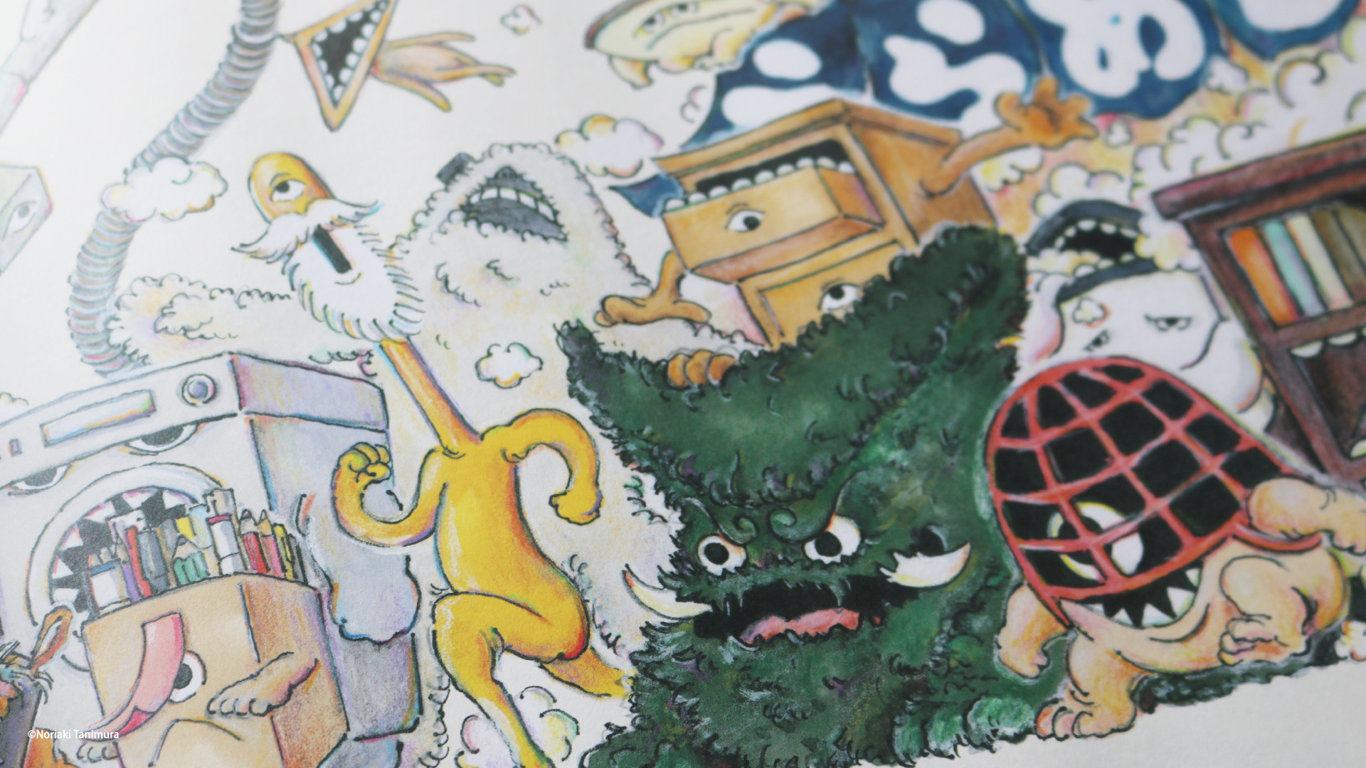 きみの家にもいるかも！？身近な「もの」が化けた“もののけ”たちの集まりを描いた絵本『もののけしょくどう うらめしや』が6月12日（水）から全国書店にて発売。のサブ画像6