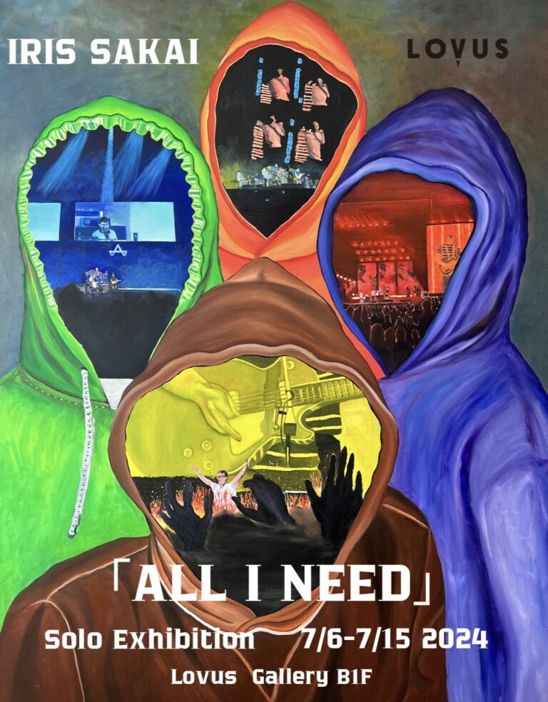 【LOVUS gallery】IRIS SAKAIによるSolo Exhibition "ALL I NEED"を開催のメイン画像