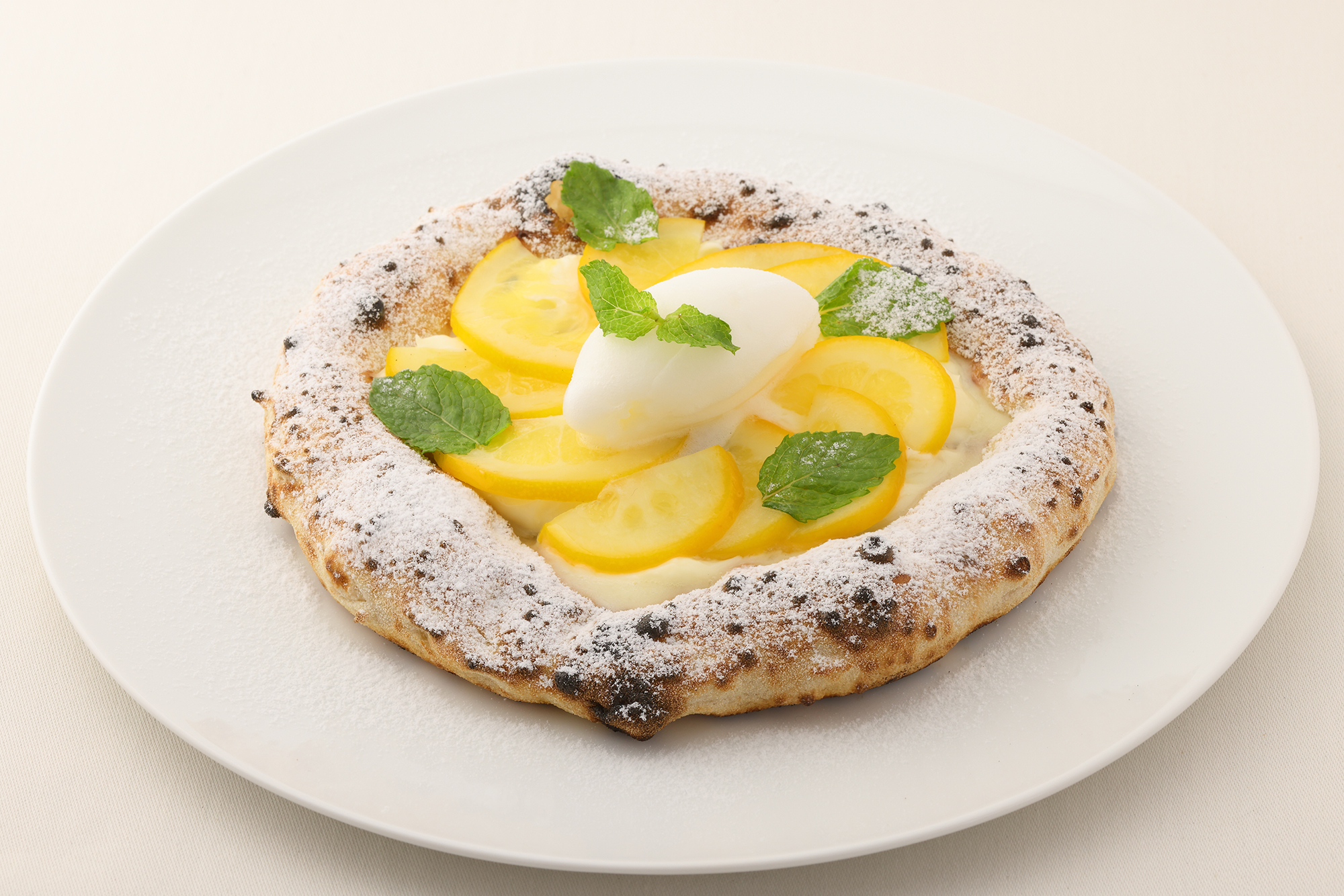 新しい”青渋”のアイコン「渋谷アクシュ（SHIBUYA AXSH）」に『TRATTORIA PIZZERIA 207』が2024年7月8日オープン！のサブ画像11_レモンソルベとマスカルポーネの小さなピッツァ