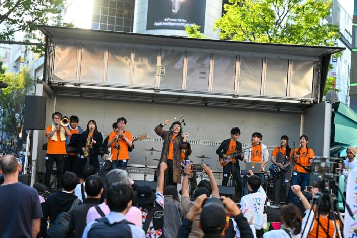 渋谷のまちが舞台の